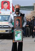تشییع پیکر شهید حسین بازرگانی فر - زنجان