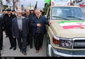 تشییع پیکر شهید حسین بازرگانی فر - زنجان
