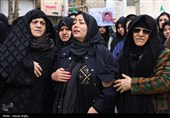 تشییع پیکر شهید حسین بازرگانی فر - زنجان