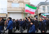 تشییع پیکر شهید حسین بازرگانی فر - زنجان