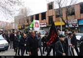 تشییع پیکر شهید حسین بازرگانی فر - زنجان