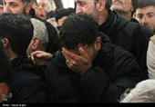 تشییع پیکر شهید حسین بازرگانی فر - زنجان