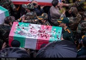 تشییع پیکر 8  شهید  حملات آمریکایی صهیونی در خرم آباد