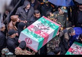تشییع پیکر 8  شهید  حملات آمریکایی صهیونی در خرم آباد