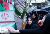 تشییع پیکر 8  شهید  حملات آمریکایی صهیونی در خرم آباد