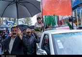 تشییع پیکر 8  شهید  حملات آمریکایی صهیونی در خرم آباد