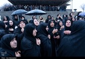 تشییع پیکر 8  شهید  حملات آمریکایی صهیونی در خرم آباد