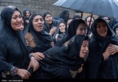 تشییع پیکر 8  شهید  حملات آمریکایی صهیونی در خرم آباد