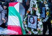 تشییع پیکر 8  شهید  حملات آمریکایی صهیونی در خرم آباد
