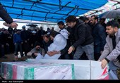 تشییع پیکر 8  شهید  حملات آمریکایی صهیونی در خرم آباد