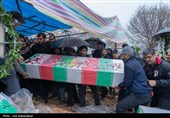 تشییع پیکر 8  شهید  حملات آمریکایی صهیونی در خرم آباد