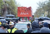 آیین تشییع جمعی از شهدای والامقام جــــنگ رمــــضان اســـتان لـــرستـــان