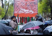 آیین تشییع جمعی از شهدای والامقام جــــنگ رمــــضان اســـتان لـــرستـــان