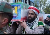 آیین تشییع جمعی از شهدای والامقام جــــنگ رمــــضان اســـتان لـــرستـــان