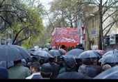 آیین تشییع جمعی از شهدای والامقام جــــنگ رمــــضان اســـتان لـــرستـــان
