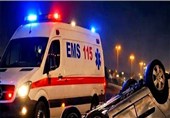 مرگ در جاده‌های پلدختر/ رهاسازی سرنشینان از میان آهن‌پاره‌ها