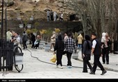 مسافران نوروزی در گنج نامه همدان