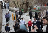 مسافران نوروزی در گنج نامه همدان