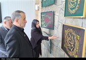 بازدید استاندار خراسان جنوبی از بازارچه نوروزی شهرداری‌ بیرجند