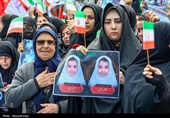 تشییع پیکر 21 شهید حملات آمریکایی صهیونی در تبریز
