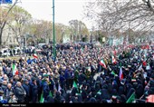 تشییع پیکر 21 شهید حملات آمریکایی صهیونی در تبریز