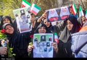 تشییع پیکر 21 شهید حملات آمریکایی صهیونی در تبریز