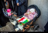 تشییع پیکر 21 شهید حملات آمریکایی صهیونی در تبریز