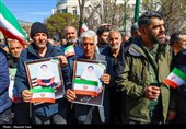 تشییع پیکر 21 شهید حملات آمریکایی صهیونی در تبریز