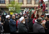 تشییع پیکر دانش آموز شهید محمدحسین دهقان - قم