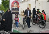 تشییع پیکر دانش آموز شهید محمدحسین دهقان - قم