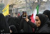 تشییع پیکر دانش آموز شهید محمدحسین دهقان - قم