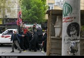 تشییع پیکر دانش آموز شهید محمدحسین دهقان - قم