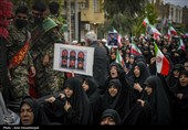 تشییع پیکر دانش آموز شهید محمدحسین دهقان - قم