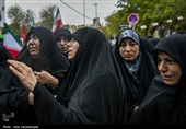تشییع پیکر دانش آموز شهید محمدحسین دهقان - قم