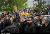 تشییع پیکر دانش آموز شهید محمدحسین دهقان - قم