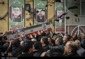 تشییع پیکر دانش آموز شهید محمدحسین دهقان - قم