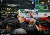 تشییع پیکر دانش آموز شهید محمدحسین دهقان - قم