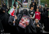 تشییع پیکر دانش آموز شهید محمدحسین دهقان - قم
