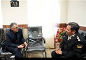 قدردانی عضو هیئت رئیسه مجلس از زحمات پلیس راه و هلال احمر اردبیل در ایام نوروز