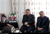 دیدار نمایندگان مجلس با خانواده شهدای امنیت اردبیل