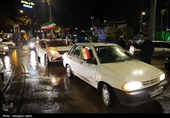 رژه خودرویی اقتدار وطن در بجنورد