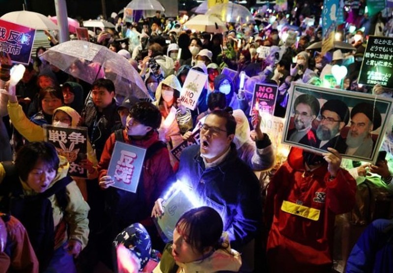24,000 Japanese Rally in Tokyo Against US-Israeli Aggression on Iran