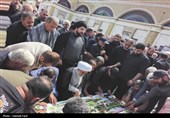 تشییع شهیدان اقتدار رمضان محمدرضا کرمی و یوسف صبحانی‌نسب در بوشهر