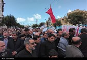 تشییع شهیدان اقتدار رمضان محمدرضا کرمی و یوسف صبحانی‌نسب در بوشهر