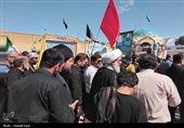 تشییع شهیدان اقتدار رمضان محمدرضا کرمی و یوسف صبحانی‌نسب در بوشهر