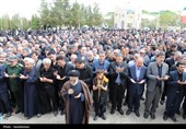 تشییع پیکر شهیده 8 ساله یزد «تیارا صادقی»