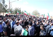 تشییع پیکر شهیده 8 ساله یزد «تیارا صادقی»