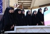 تشییع پیکر شهیده 8 ساله یزد «تیارا صادقی»