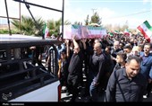 تشییع پیکر شهیده 8 ساله یزد «تیارا صادقی»