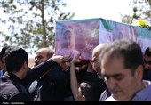 تشییع پیکر شهیده 8 ساله یزد «تیارا صادقی»